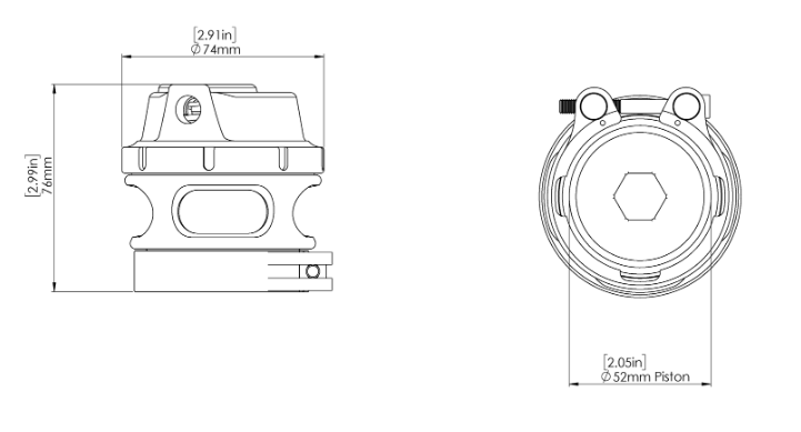 Turbosmart GenV RacePort BOV (Sleeper)