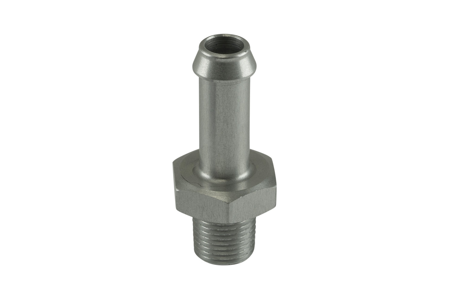 Clear, 8mm / 5/16" Hose End to 1/8 NPT Male Straight