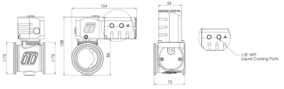 Turbosmart Electronic StaightGate50 | TS-0565-1002