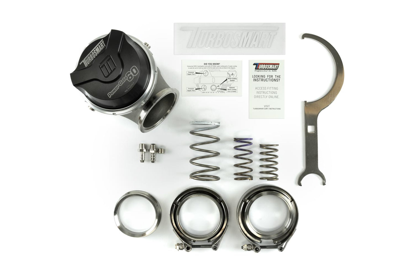 Turbosmart GenV PowerGate60 14PSI (Black) | TS-0555-1012