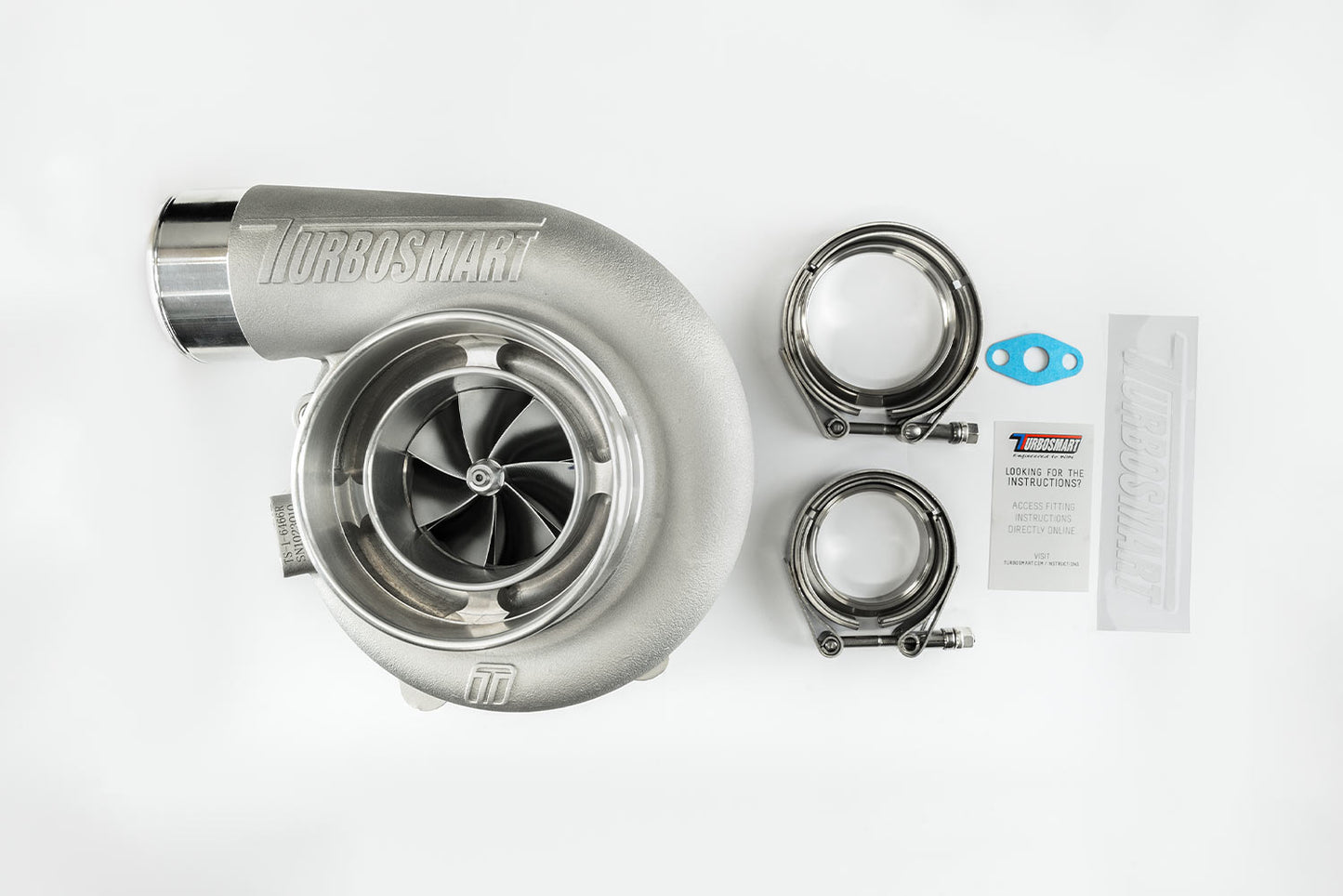 Turbosmart B-Frame 6466 (Oil Cooled) - Turbine Housing: V-Band 0.82 AR (REVERSE ROTATION)