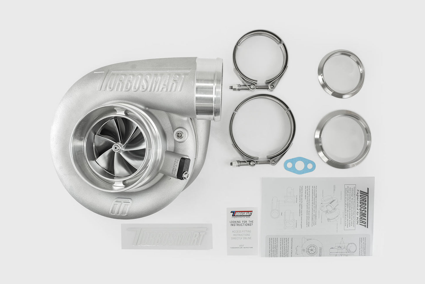 Turbosmart C-Frame 7675 (Oil Cooled) - Turbine Housing: V-Band 0.96 AR