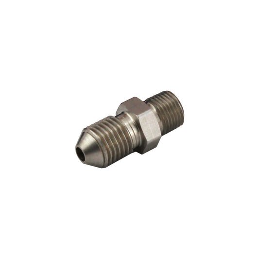 1/8" NPT to -4AN male fittings - SS
