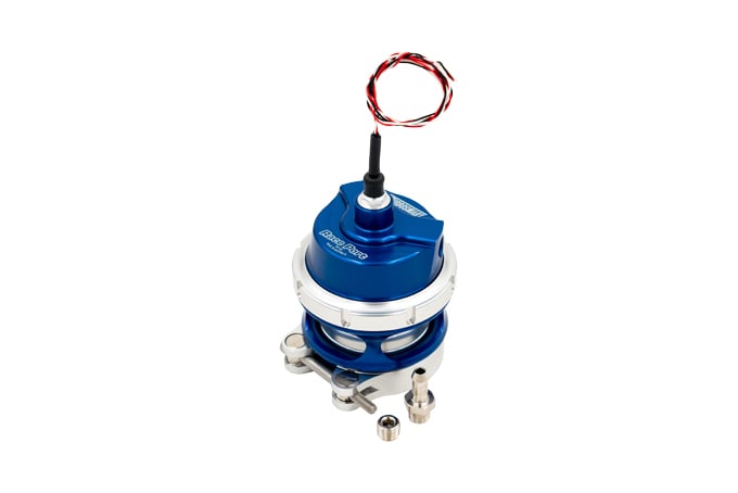 BOV Race Port Female Gen-V Blue WITH Hall Effect sensor fits cometitors flange) - NO WELD FLANGE