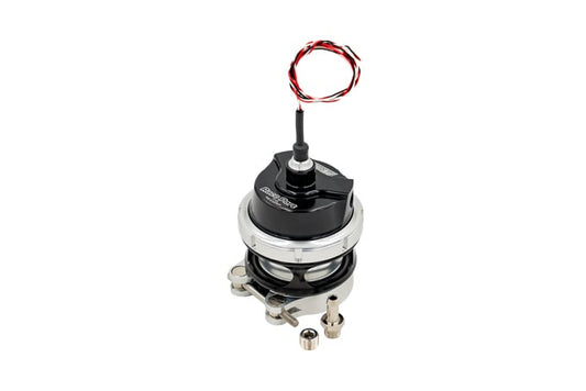 BOV Race Port Female Gen-V Black WITH Hall Effect sensor fits cometitors flange) - NO WELD FLANGE