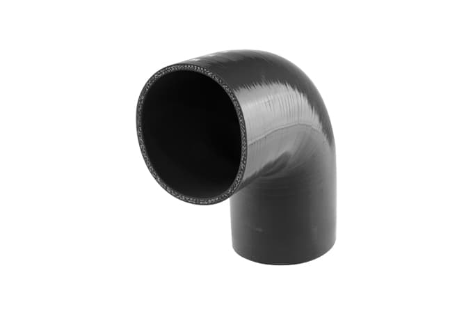 90 Elbow 4.00" Black