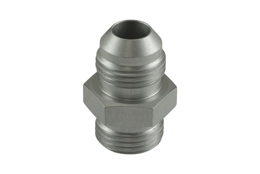 Clear, -8 AN Flare to -8 AN ORB Male Straight