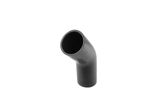 45 Elbow 2.25" Black