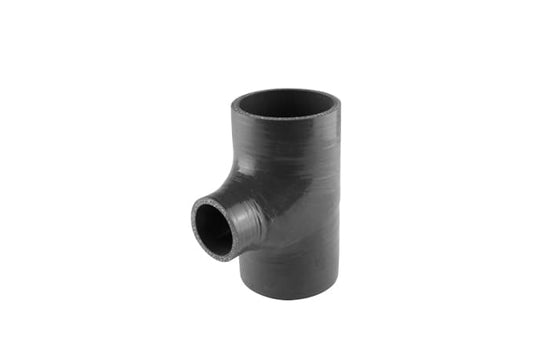 Hose Tee 2.75" ID 1.50" spout - Black